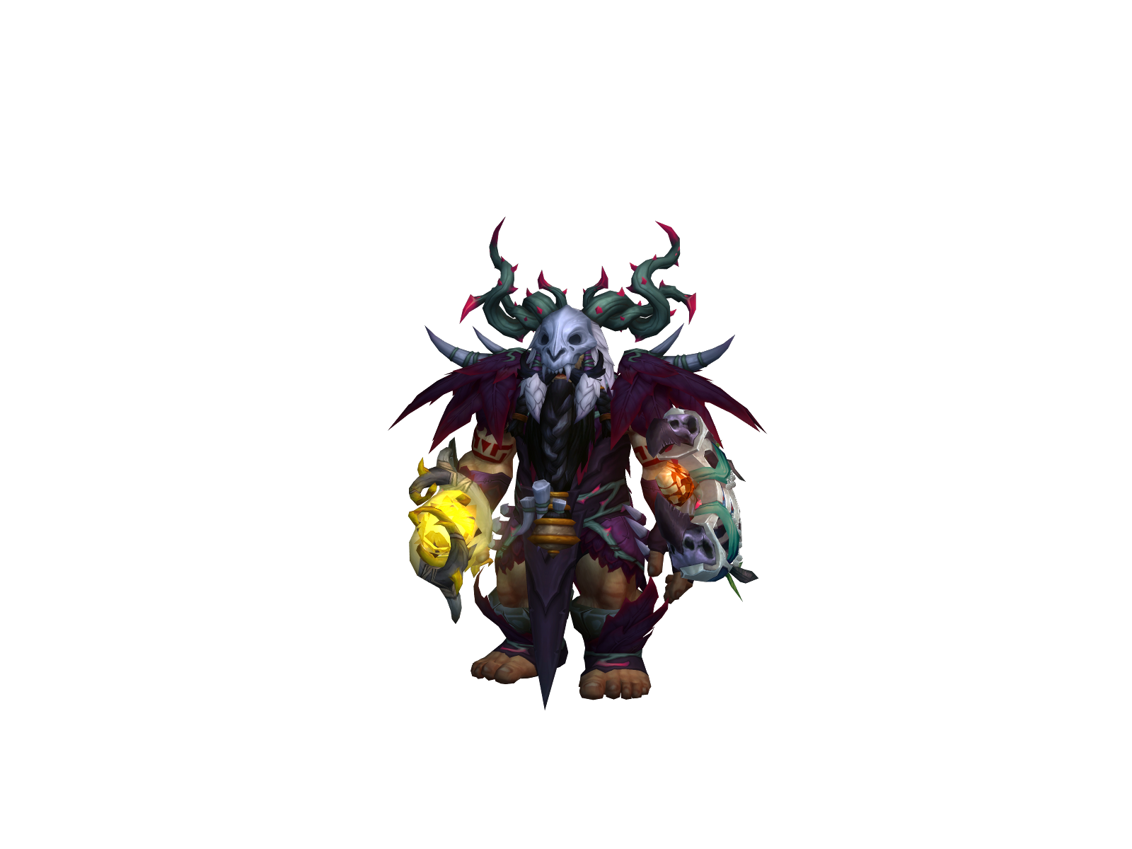Lesdoutam 3D character render