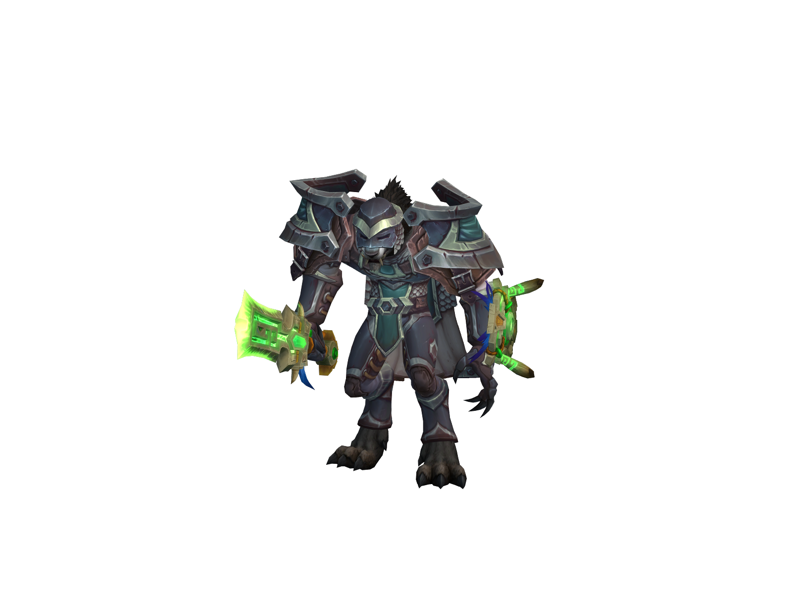 Bimbomonarch 3D character render