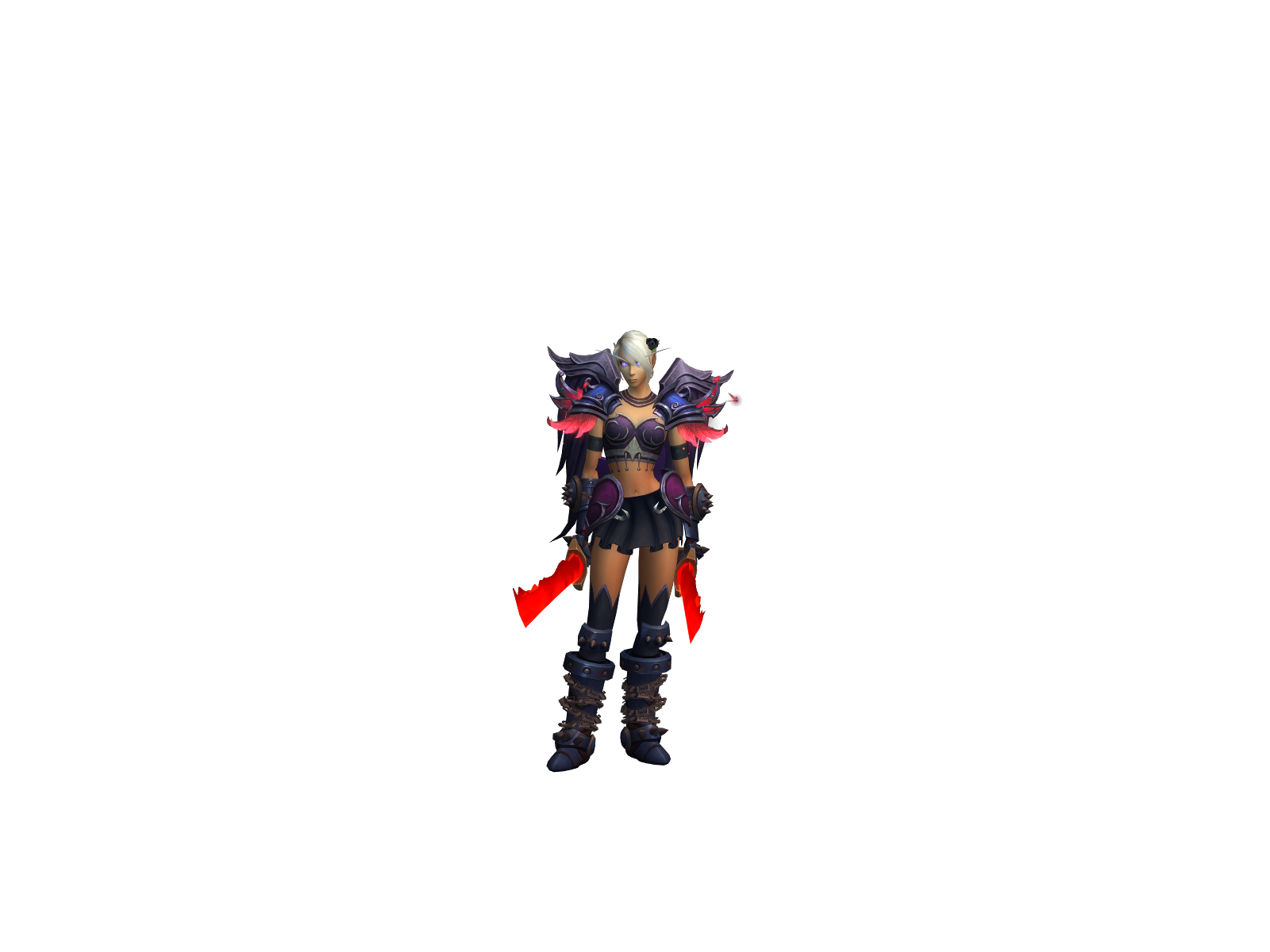 Ethîlea 3D character render
