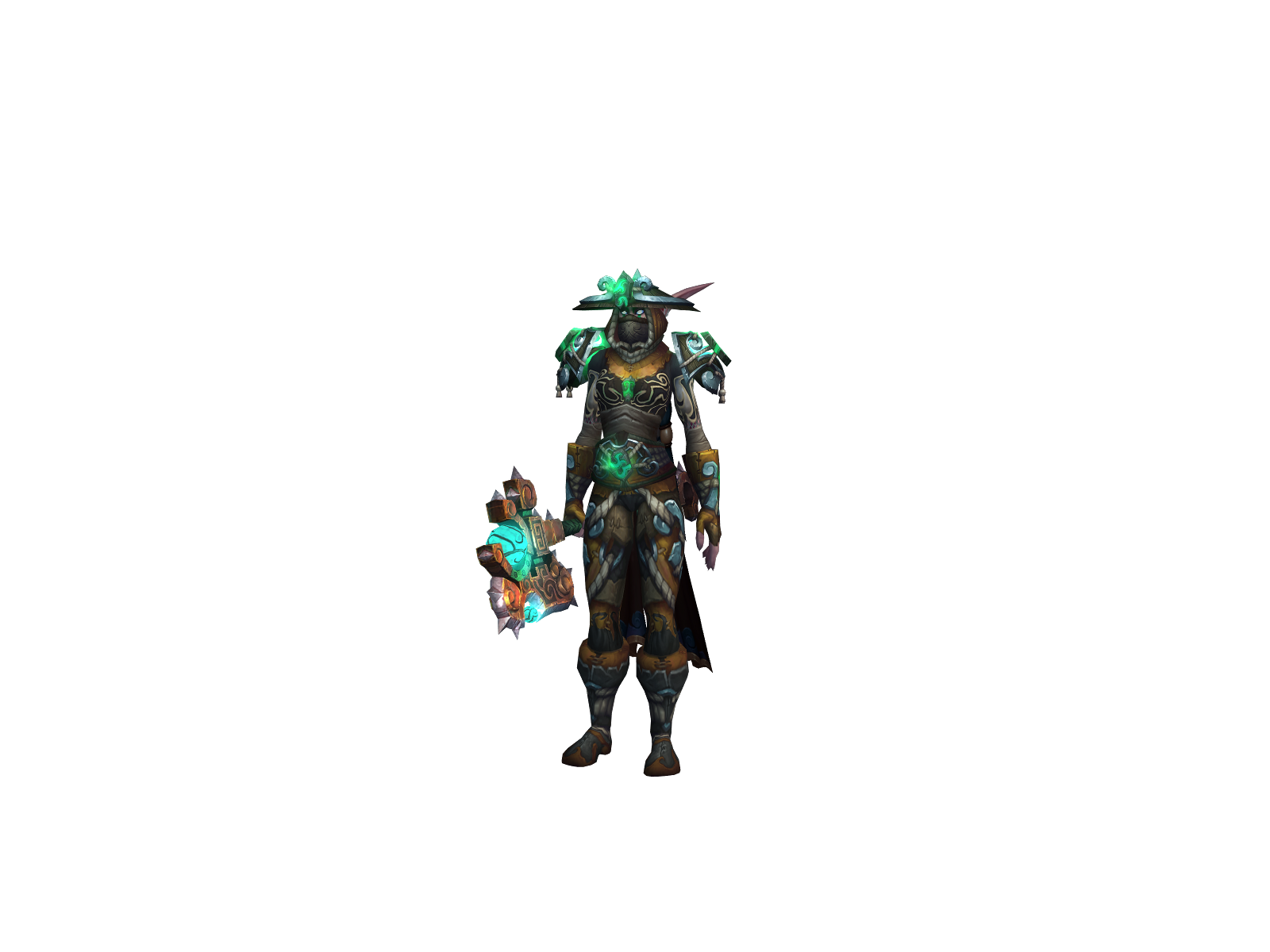 Sakuramist 3D character render