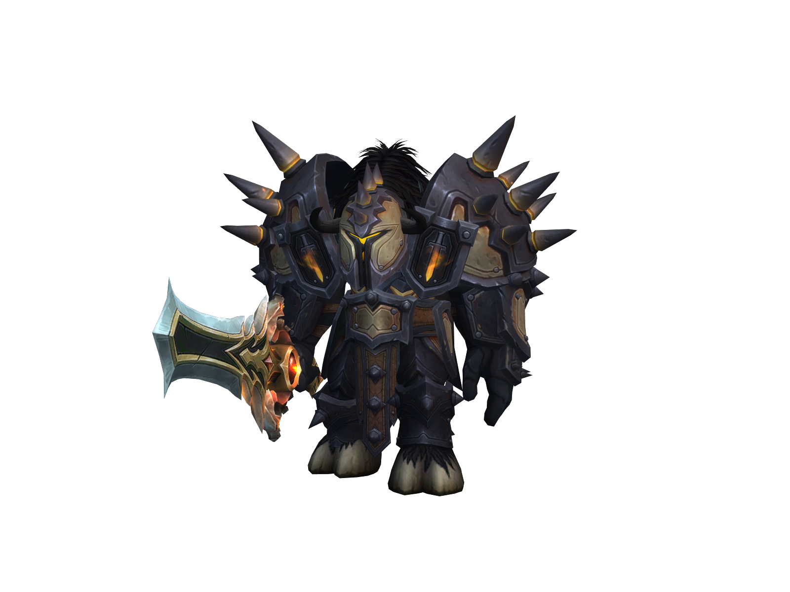 Wardread 3D character render