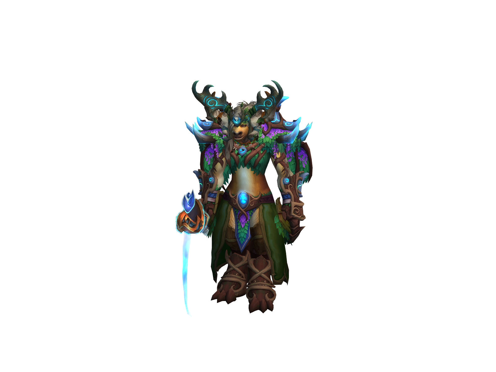 Blossomchops 3D character render