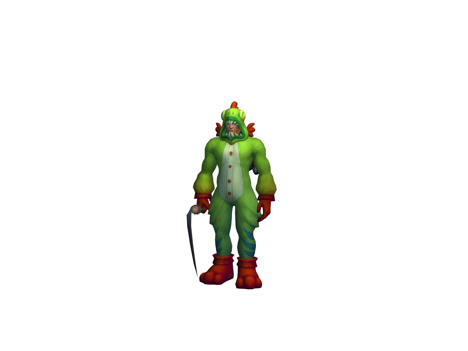 Dukè 3D character render
