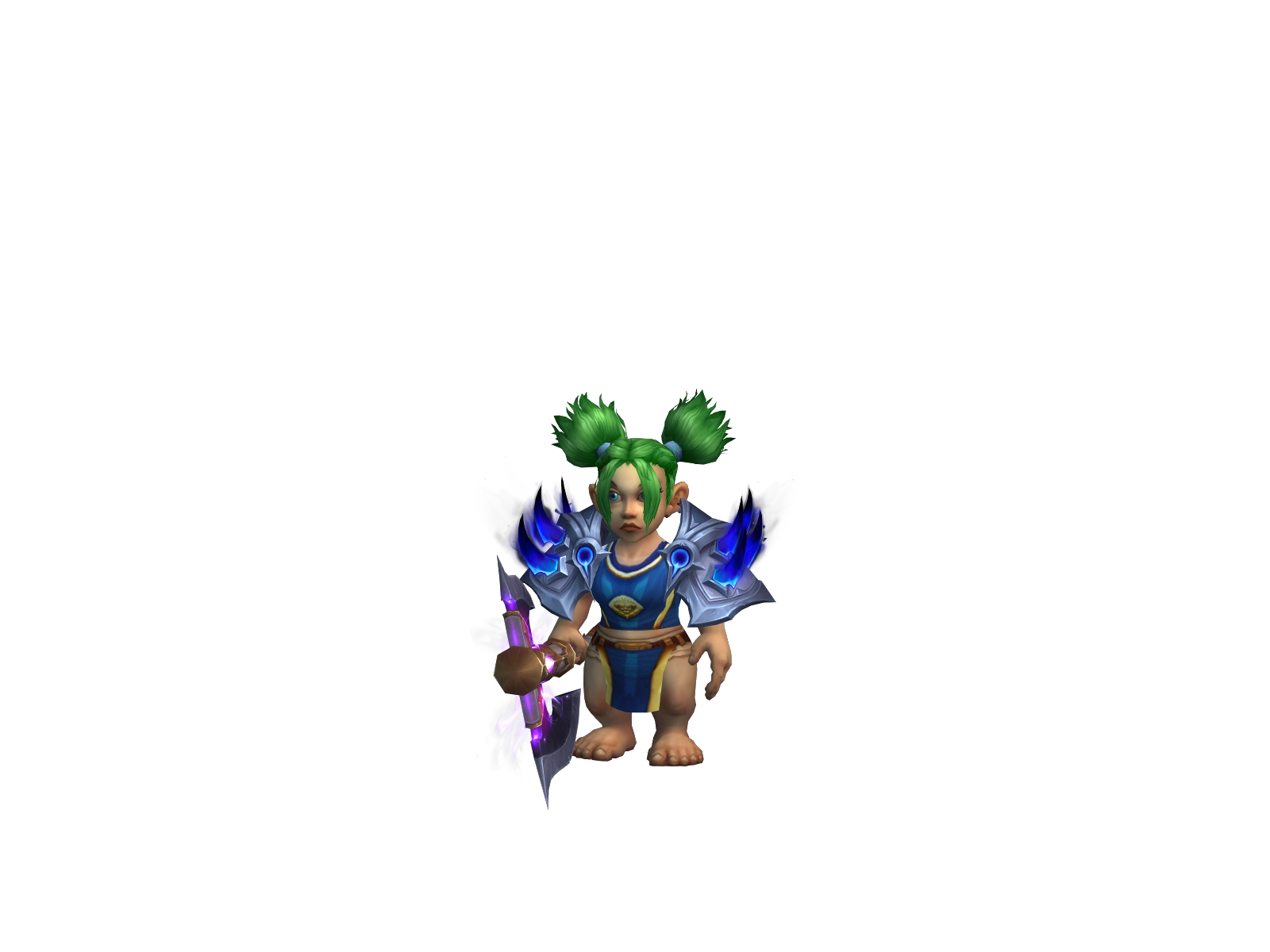 Bodytwognome 3D character render