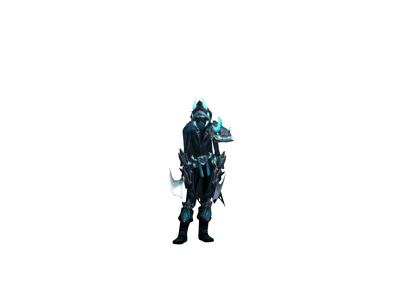 Annary 3D character render
