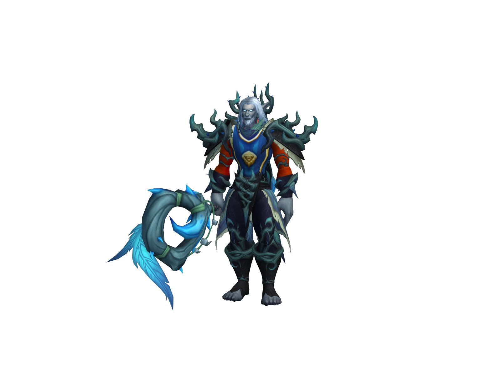 Udraal 3D character render