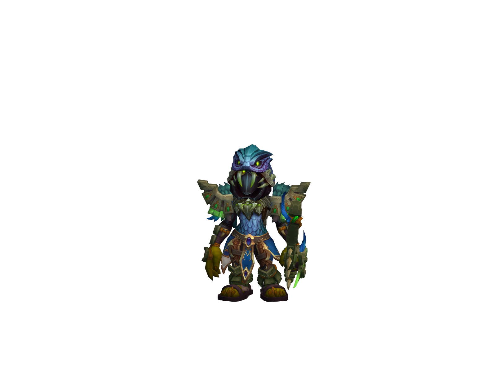 Kwajh 3D character render