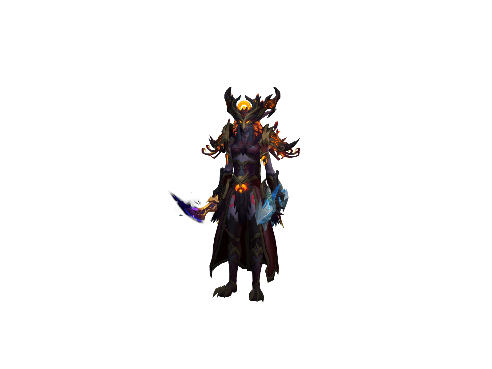 Dehuntr 3D character render