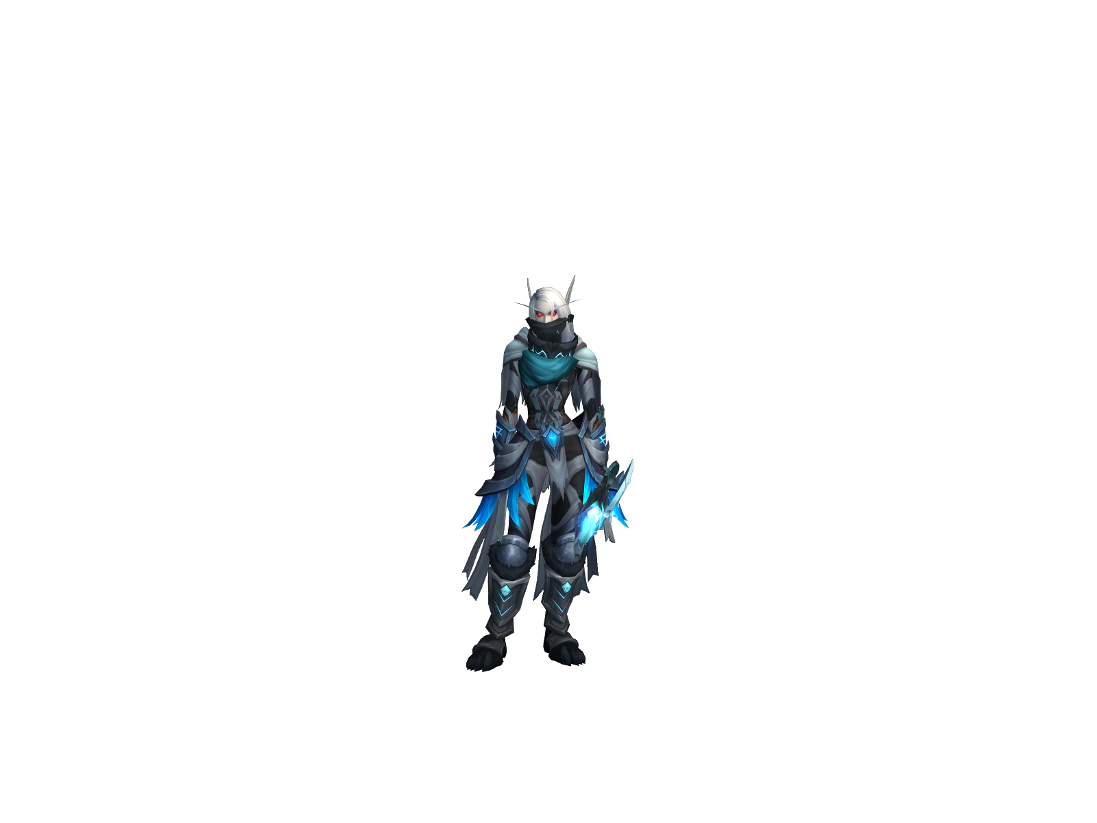 Asharah 3D character render