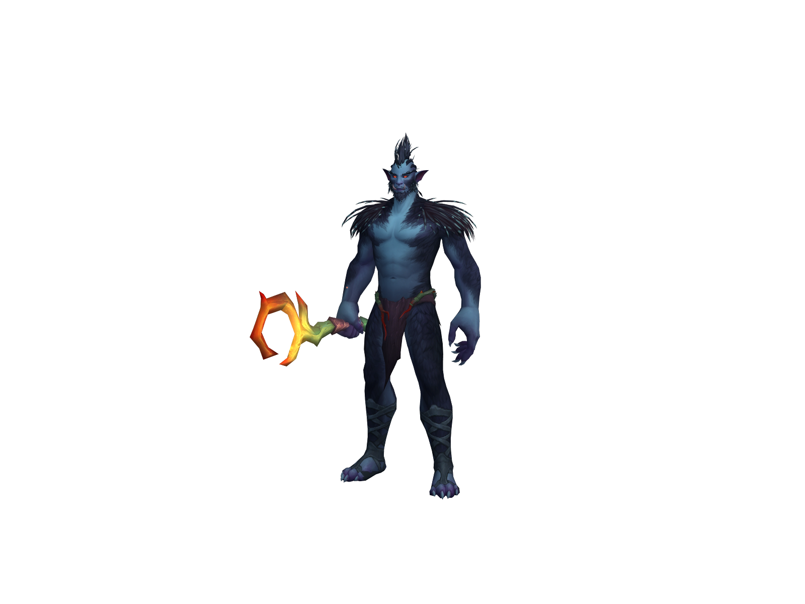 Sassysquatch 3D character render