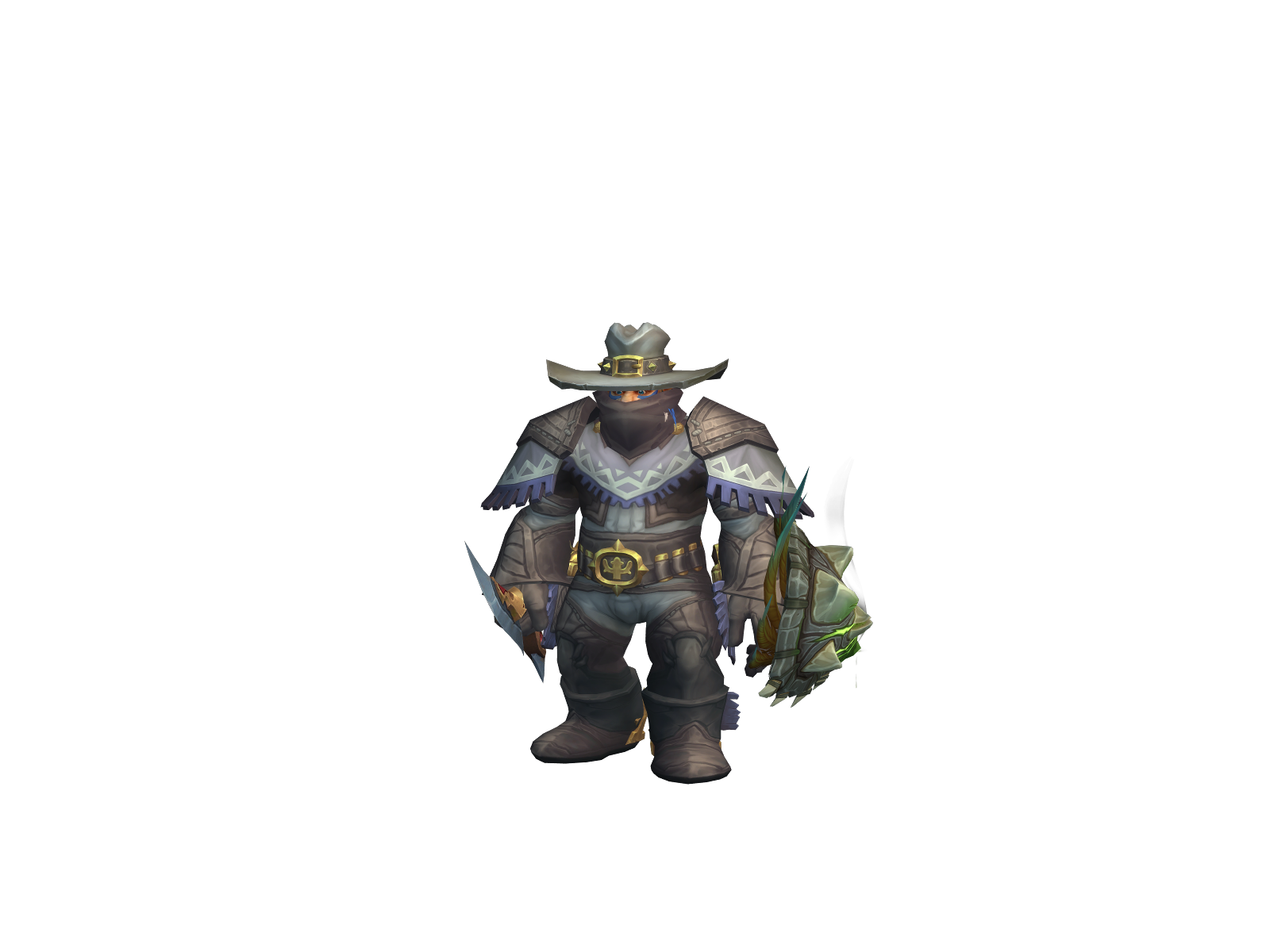 Trok 3D character render
