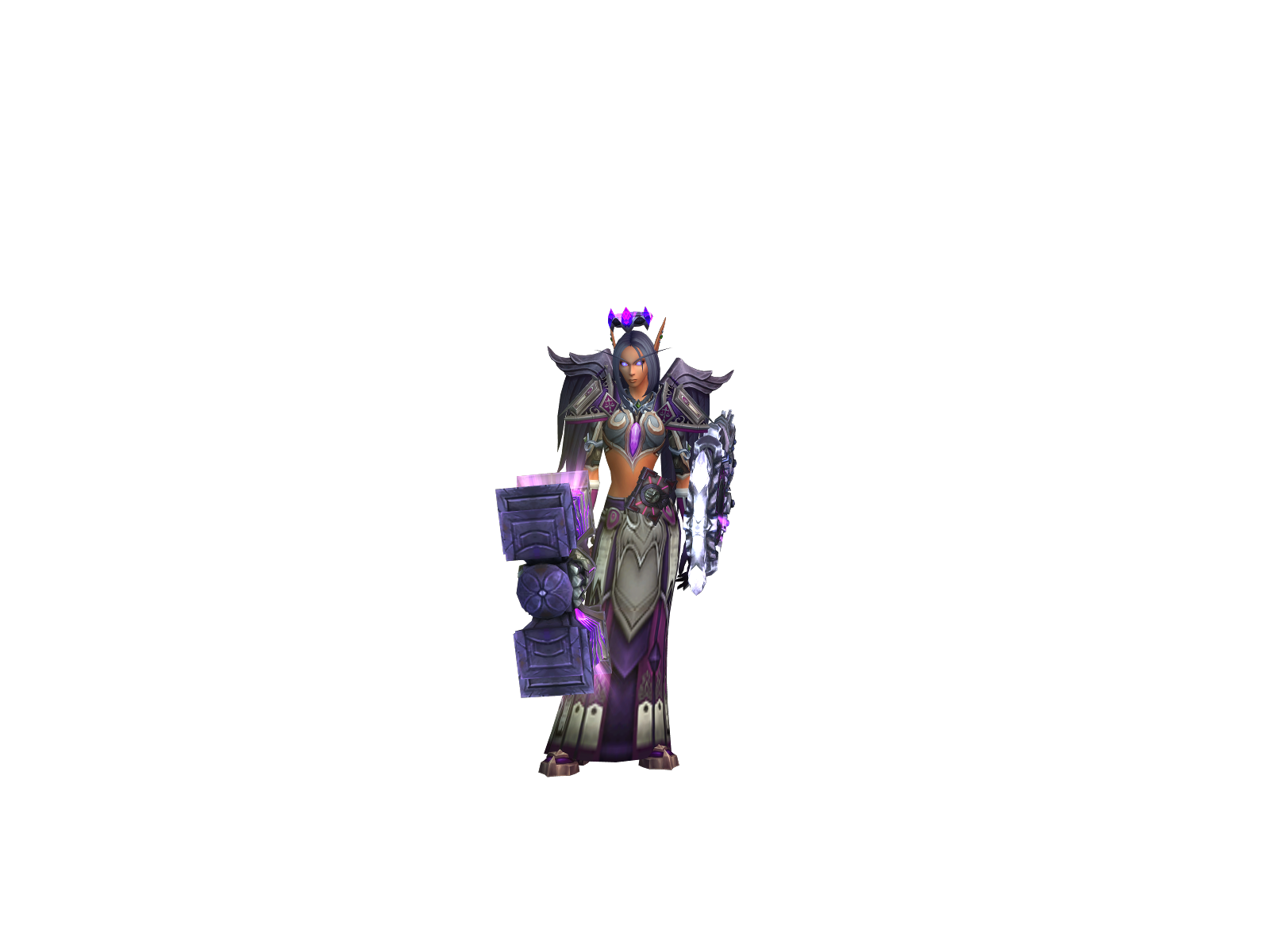 Hotish 3D character render