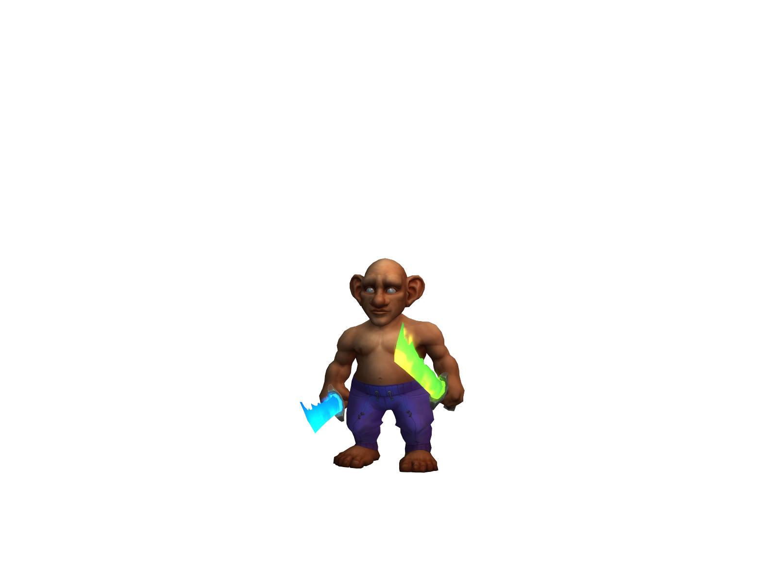 Wormnivore 3D character render
