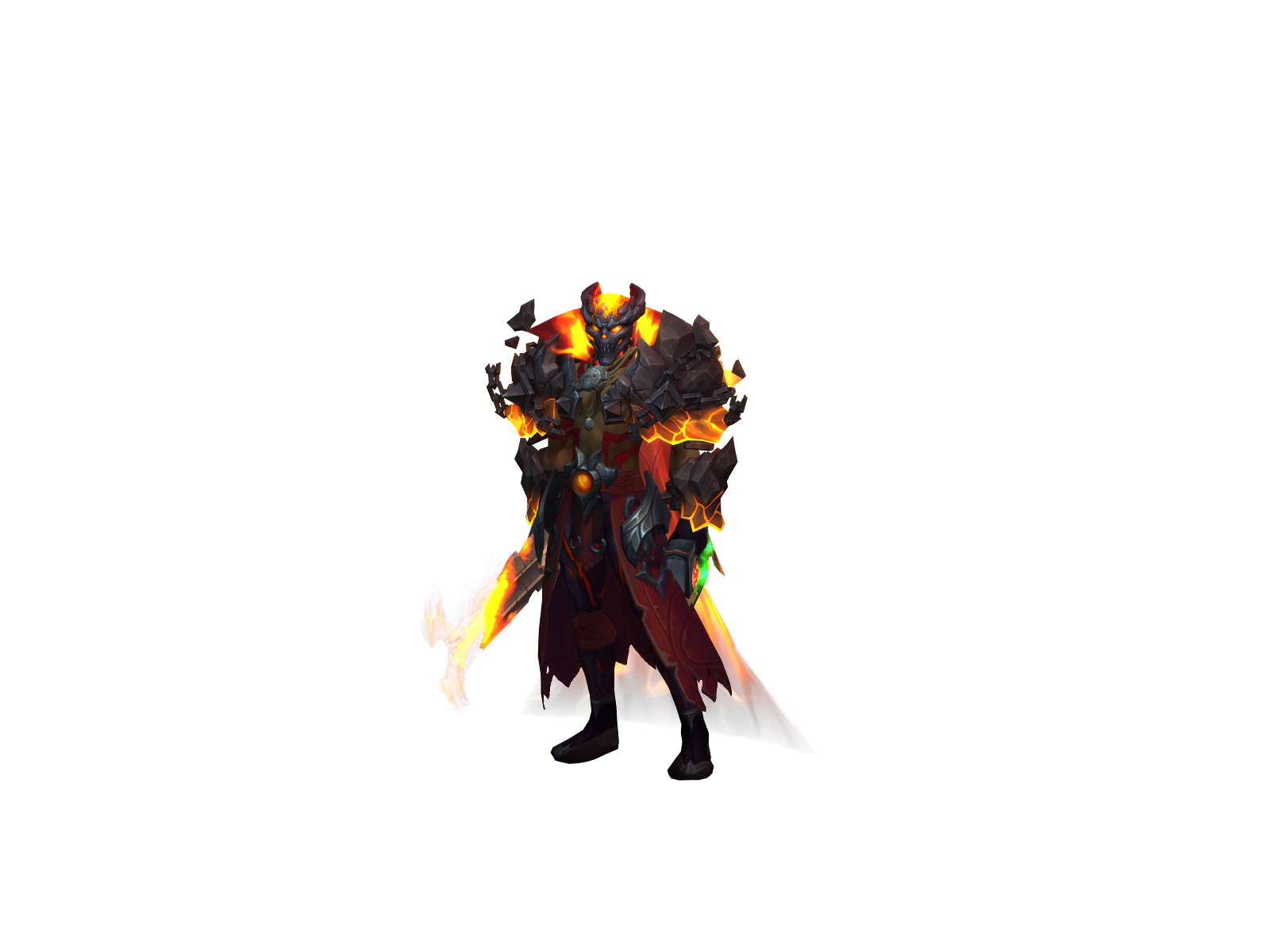 Shadowau 3D character render