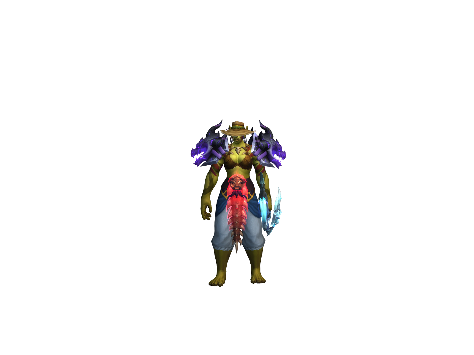 Silvestaz 3D character render