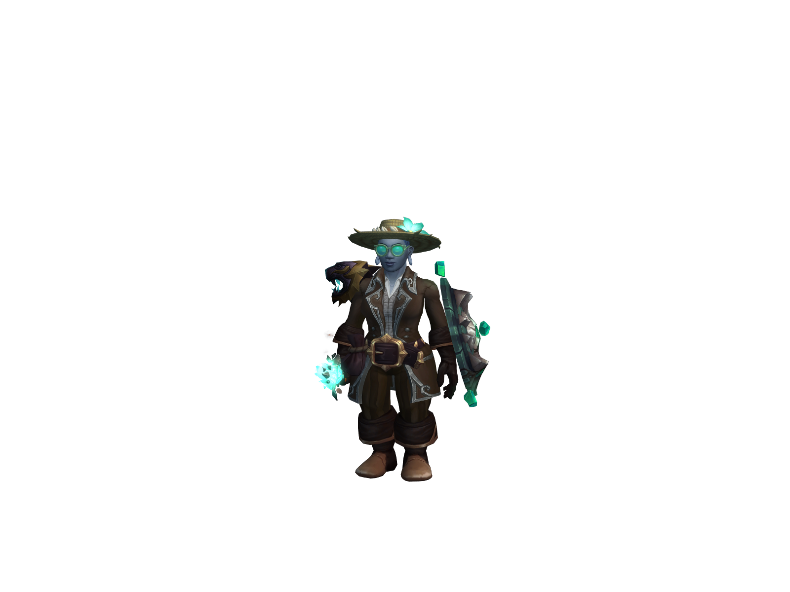 Dynamique 3D character render