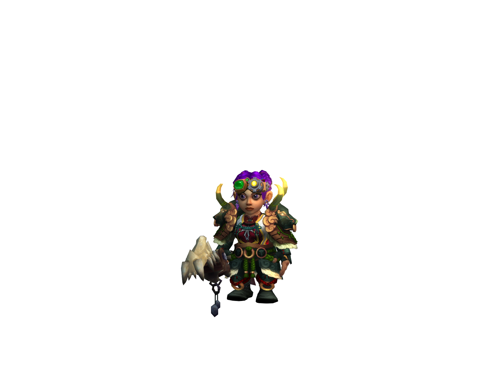 Snrr 3D character render