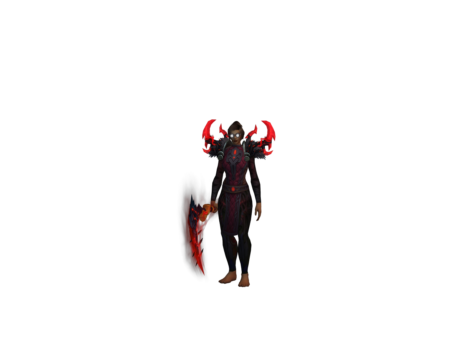 Neutral 3D character render