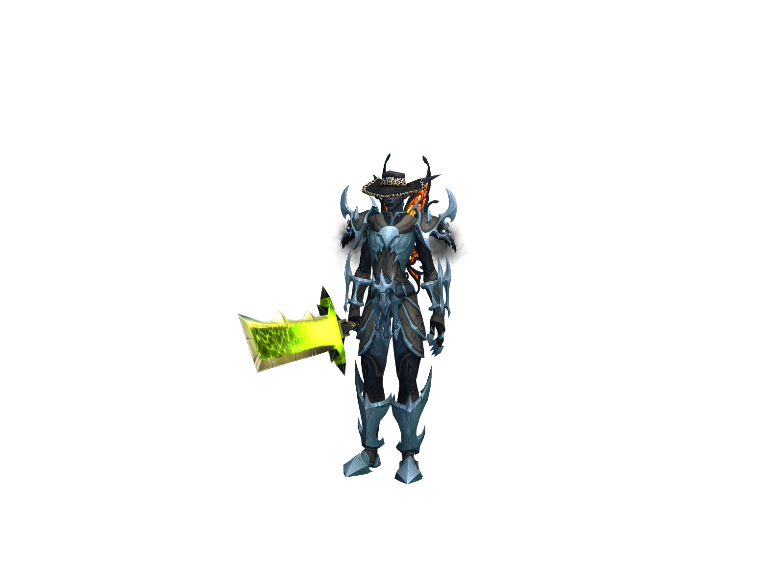 Chucknourîsh 3D character render