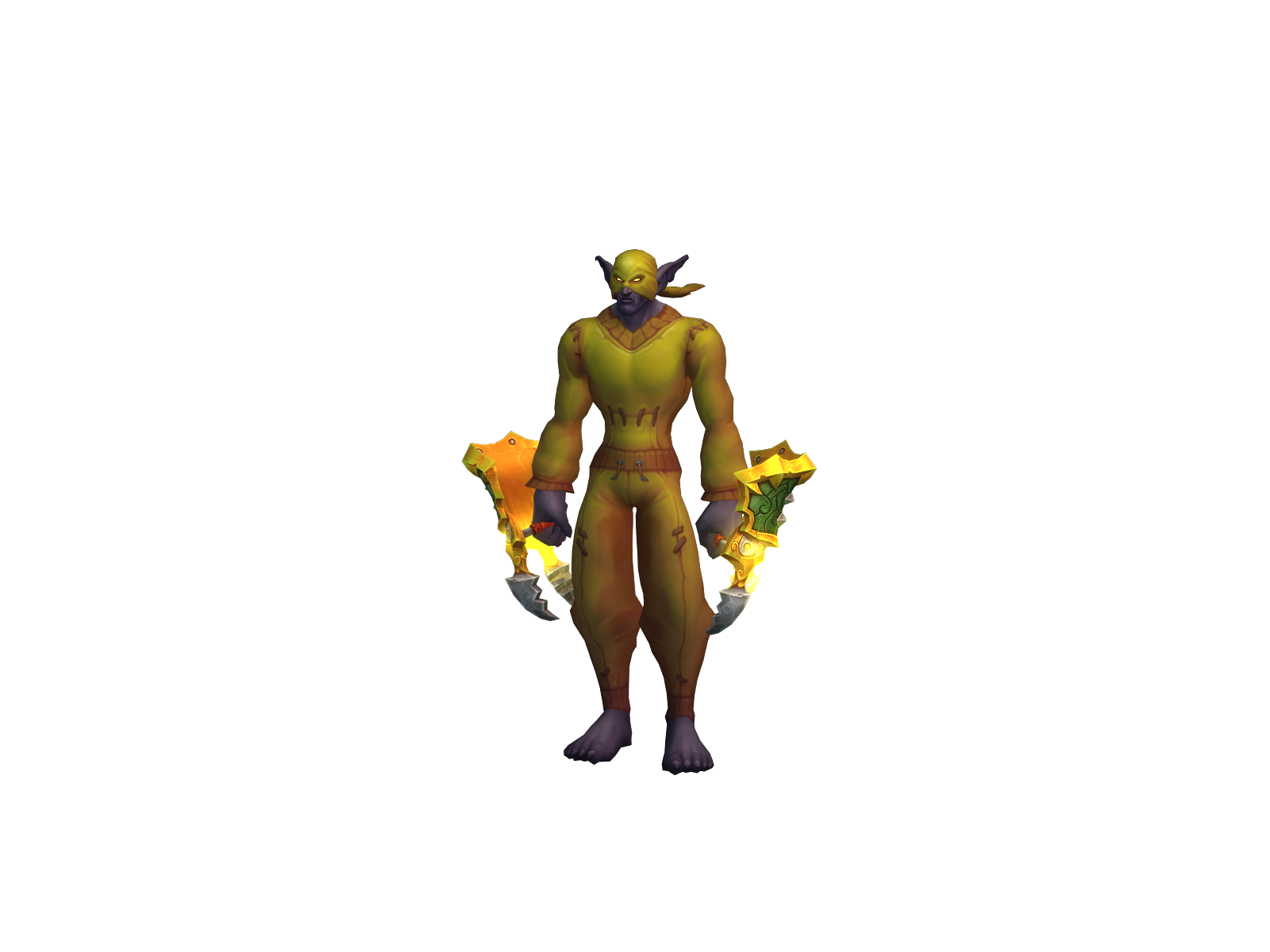 Yellowthingy 3D character render