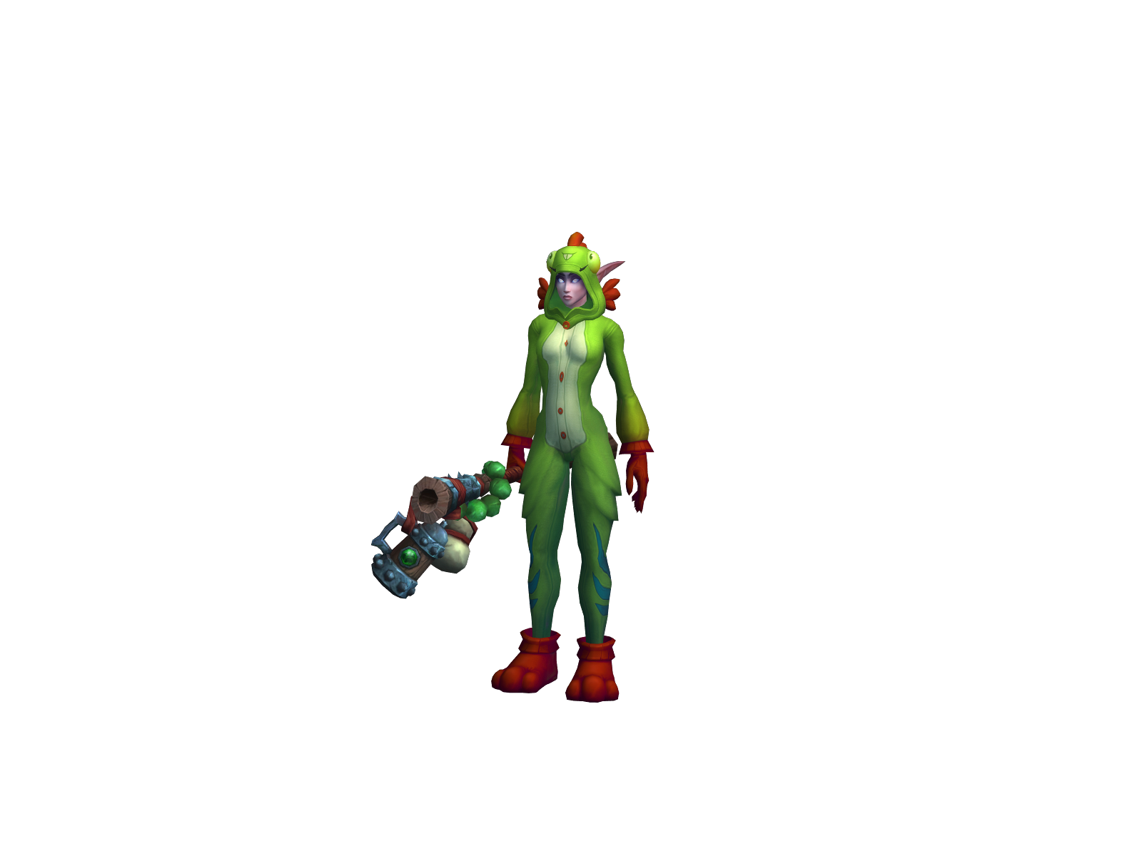 Monkeipoo 3D character render