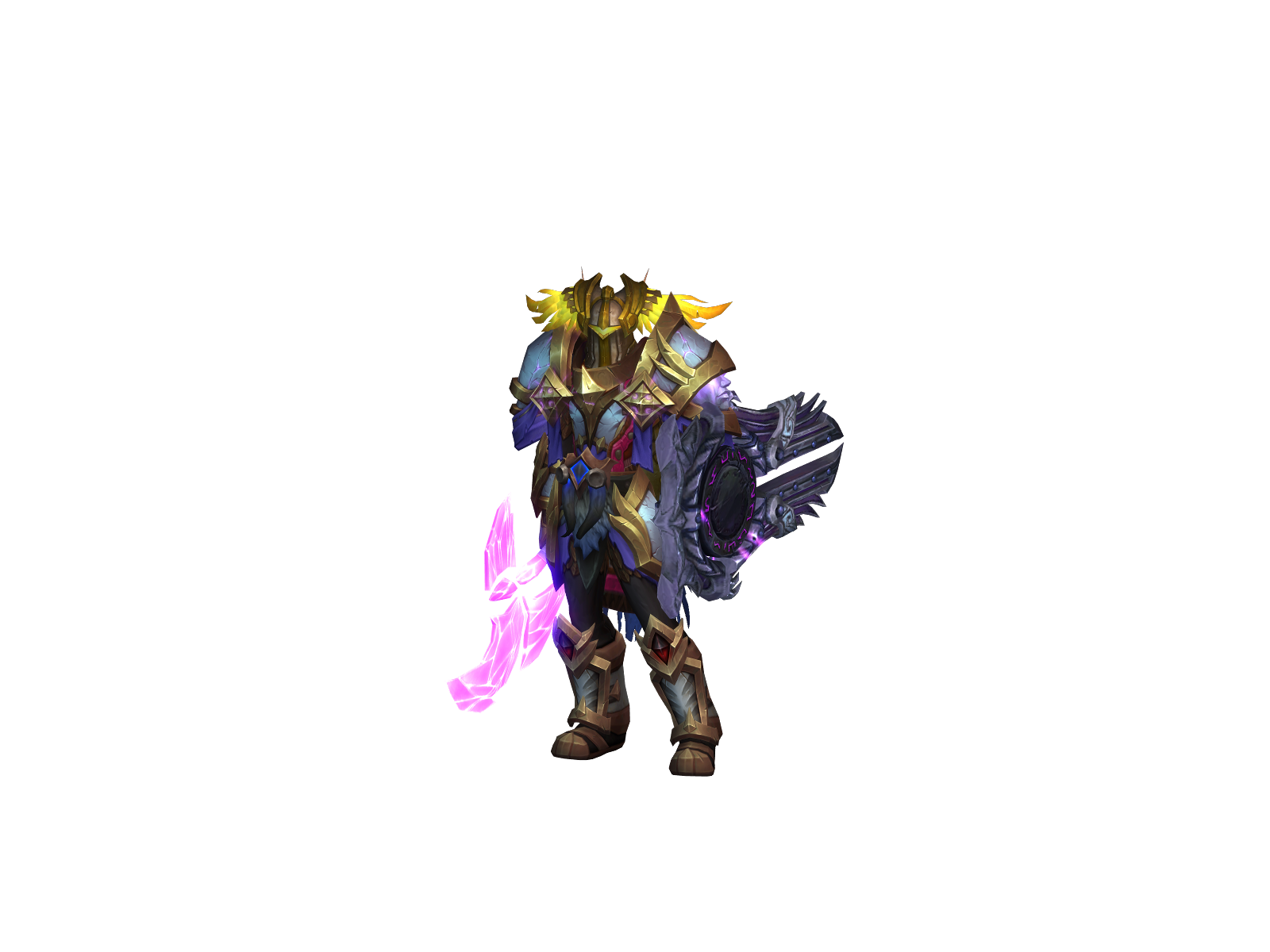 Pyrosin 3D character render