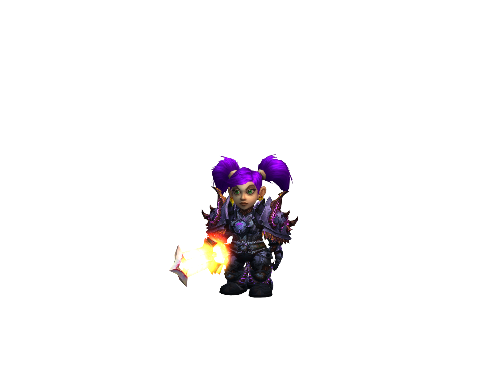 Nwak 3D character render