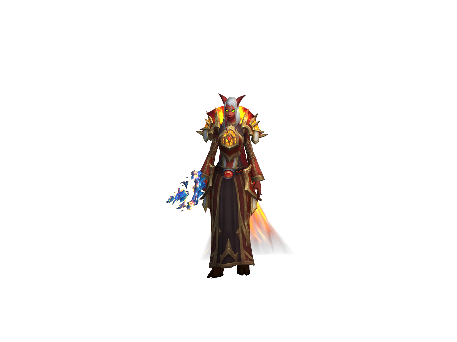 Frostmixfire 3D character render