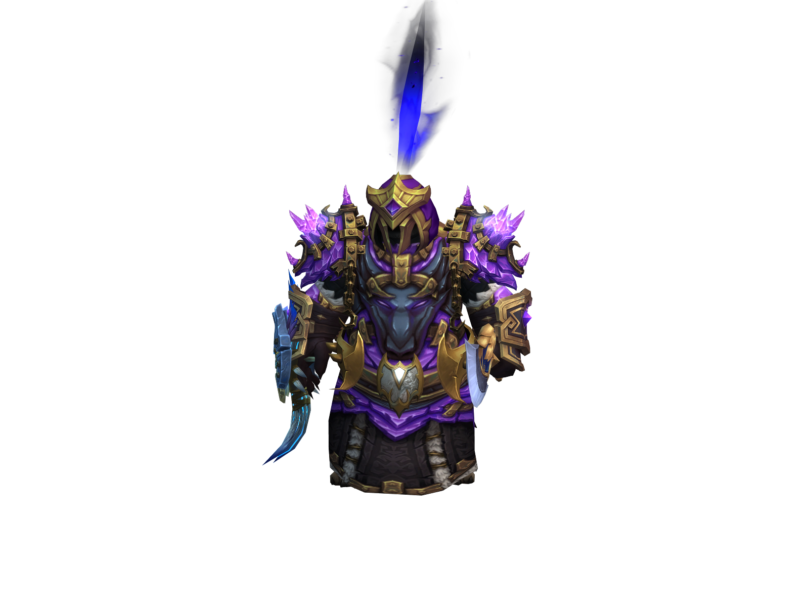 Blockedrain 3D character render