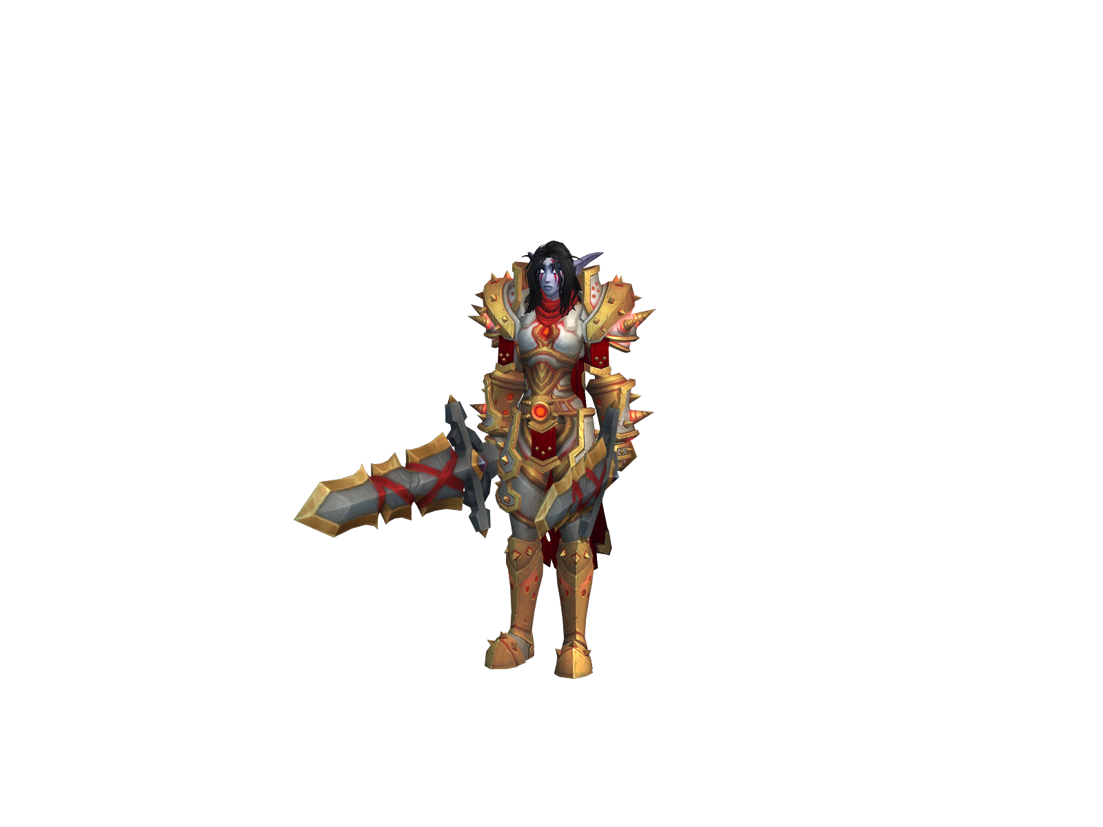 Hazoret 3D character render