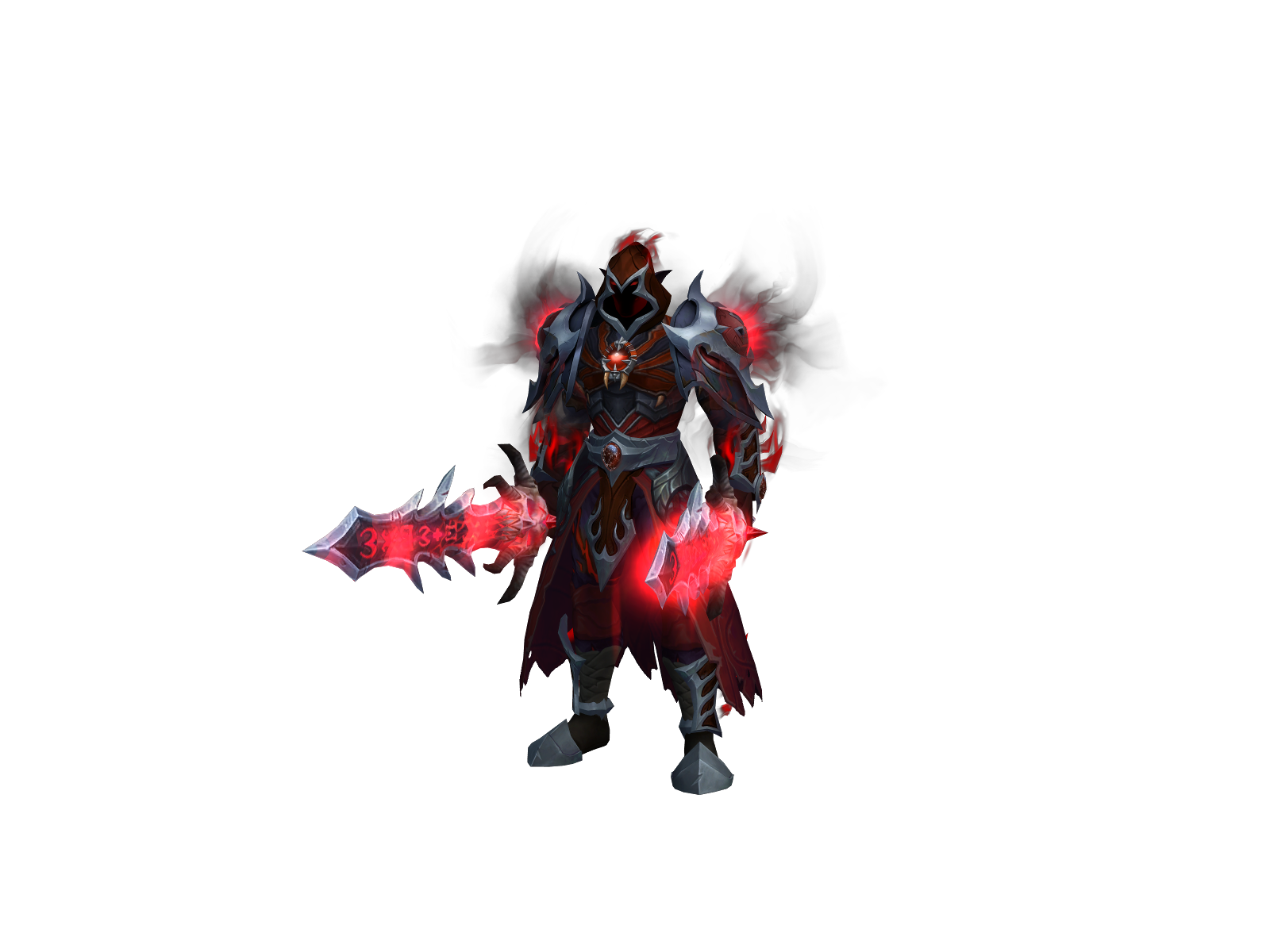 Knoxite 3D character render