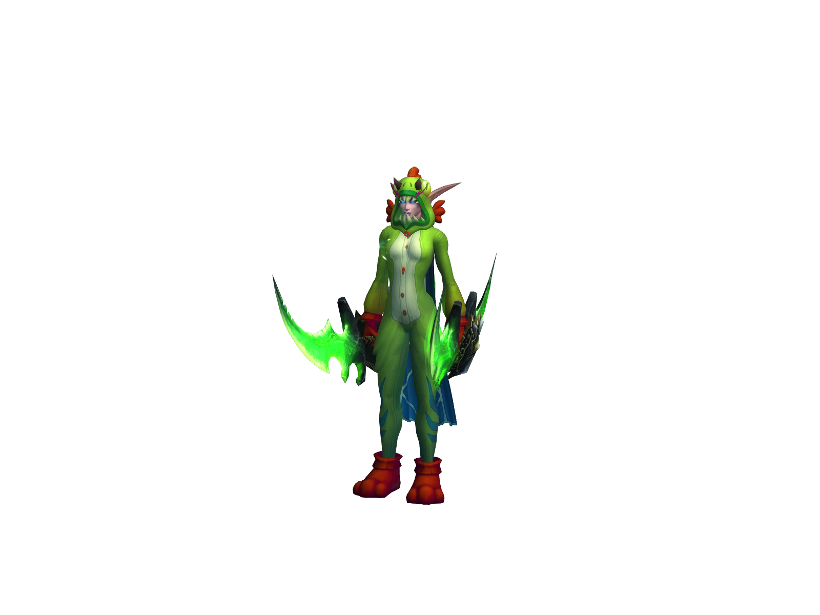 Kuylek 3D character render