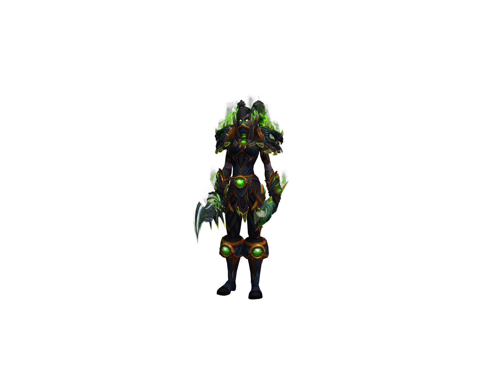 Chãníng 3D character render