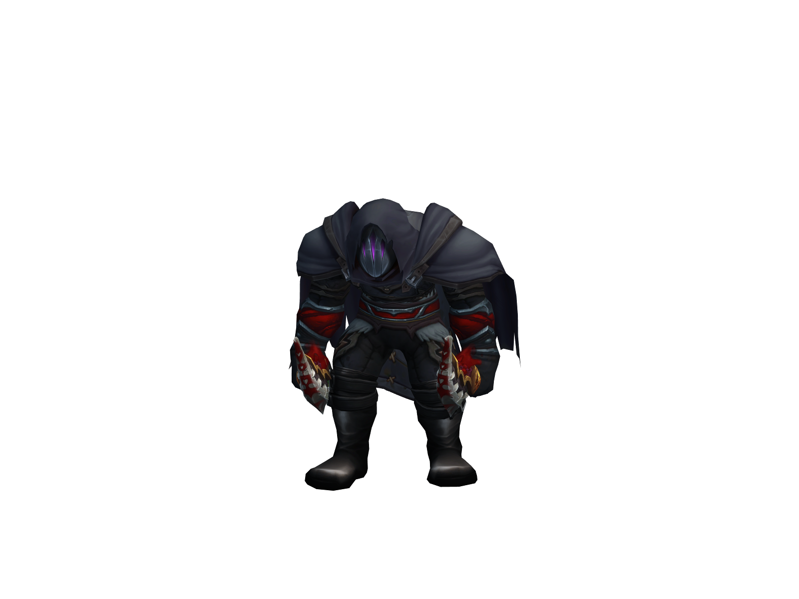 Unmoggable 3D character render