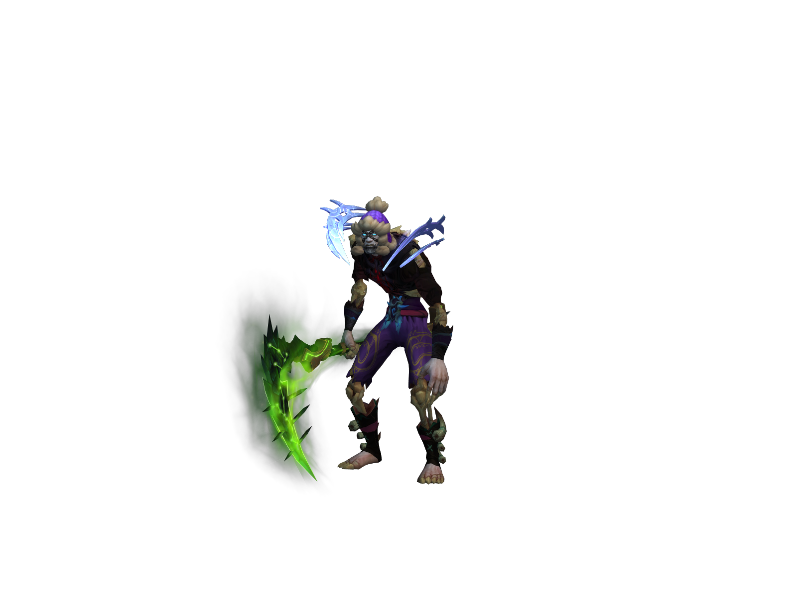 Goldib 3D character render