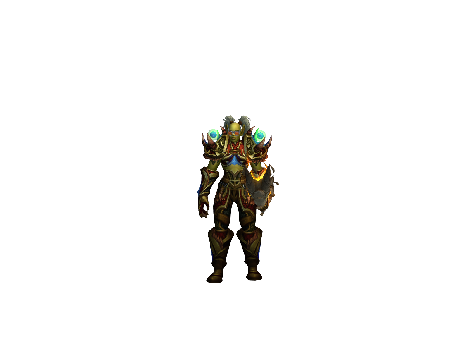 Makara 3D character render