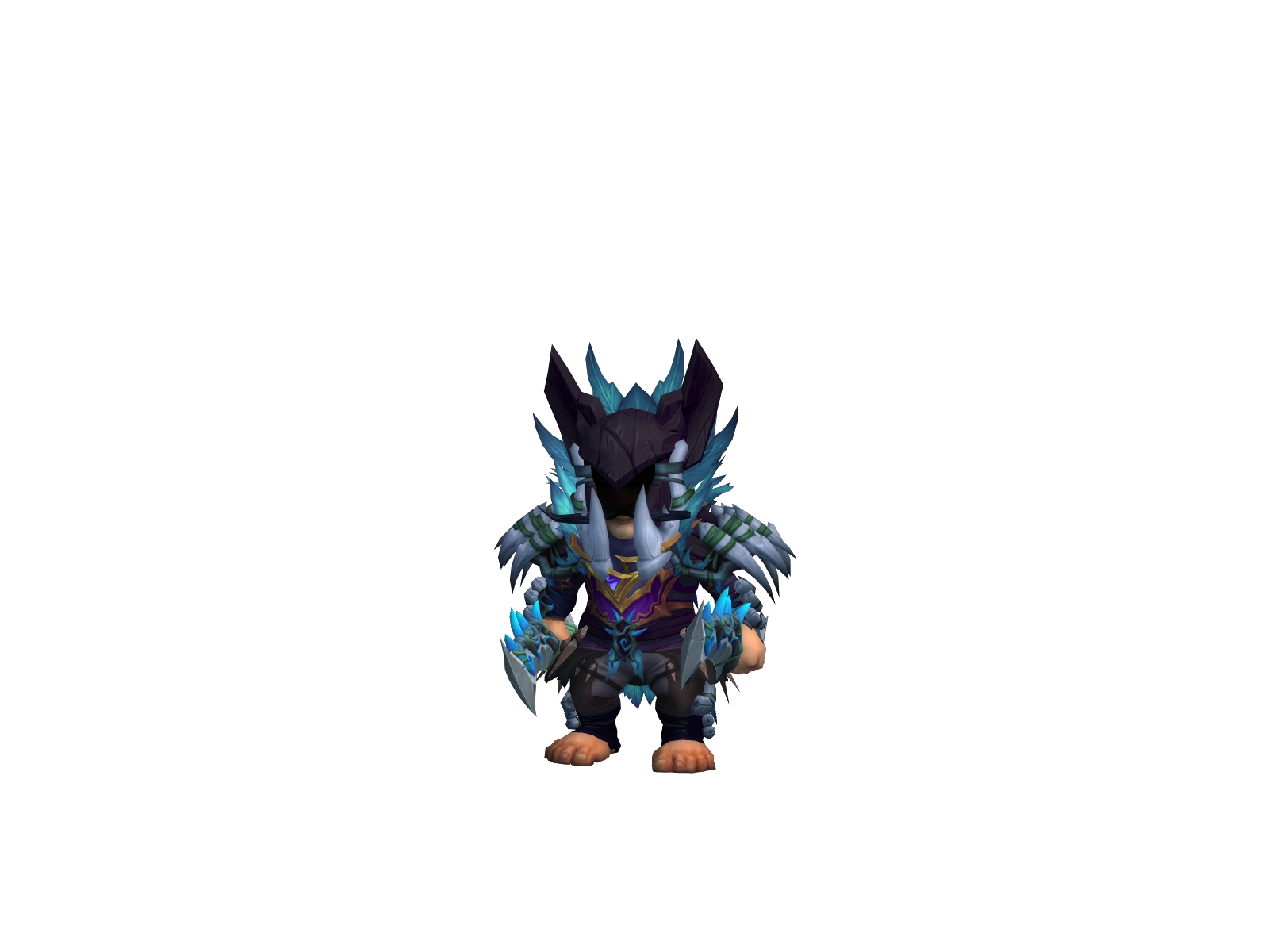 Tinyshanks 3D character render