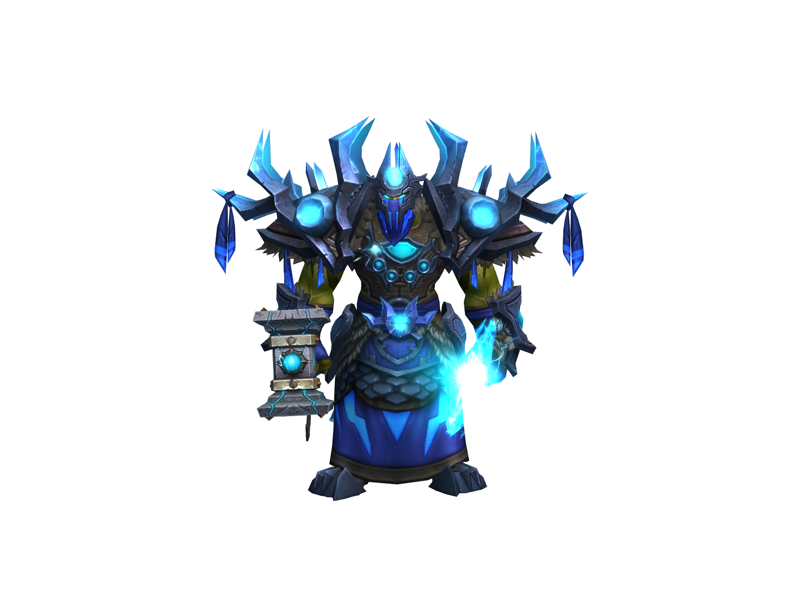 Ñwahs 3D character render
