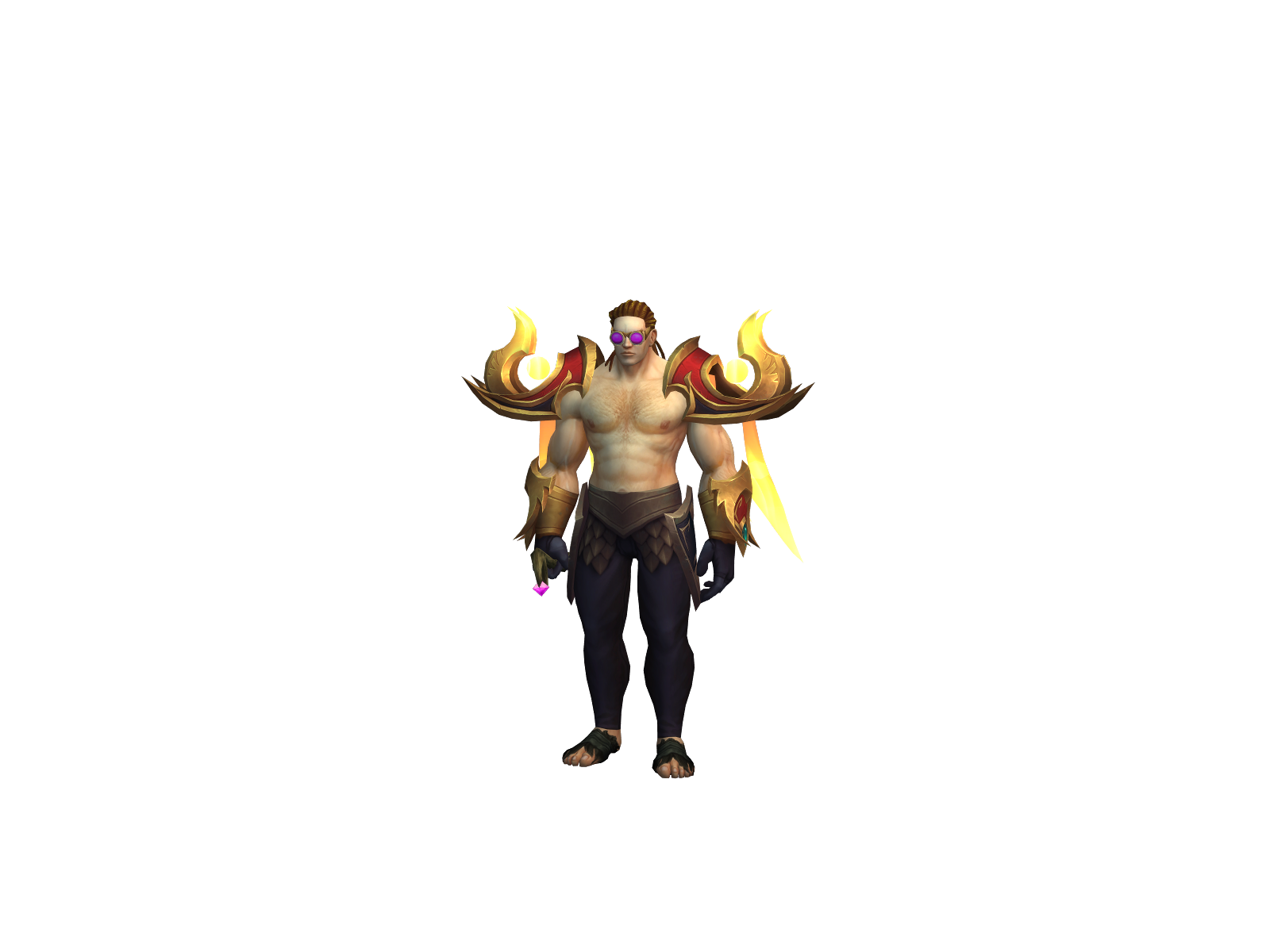 Desolador 3D character render
