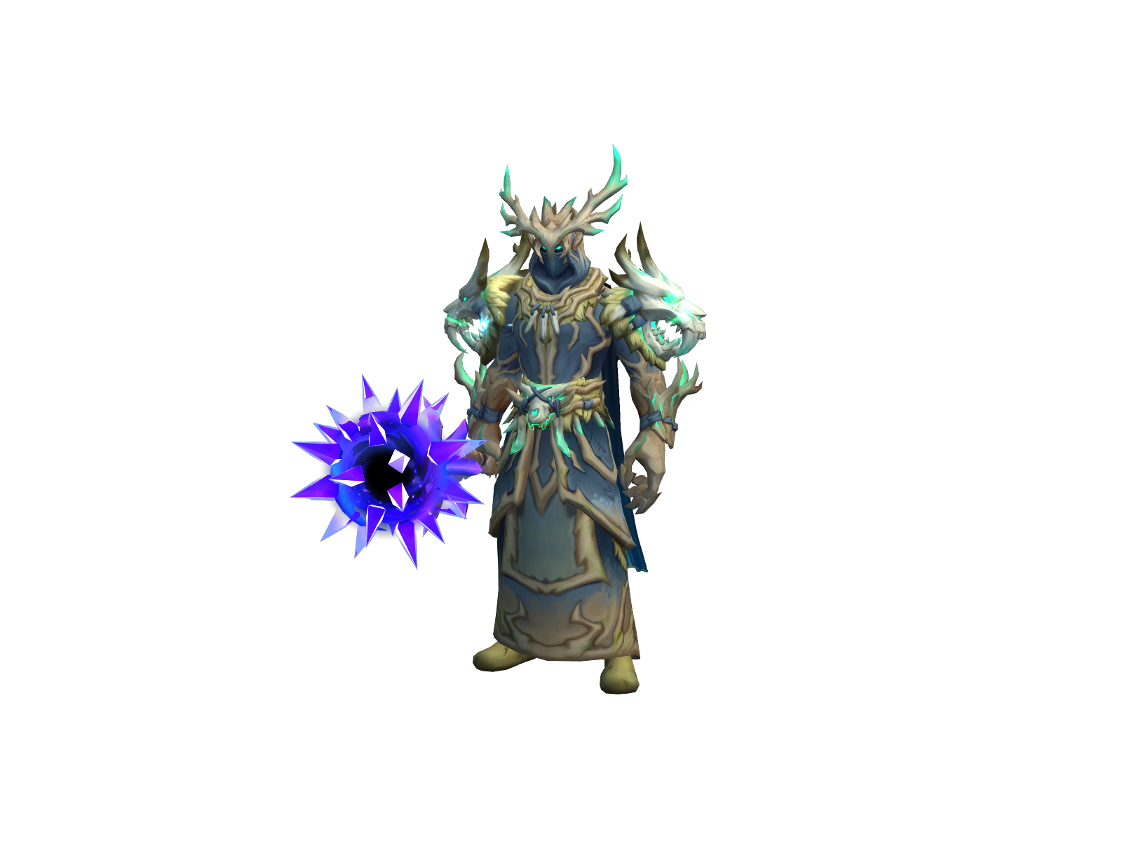 Druidmood 3D character render