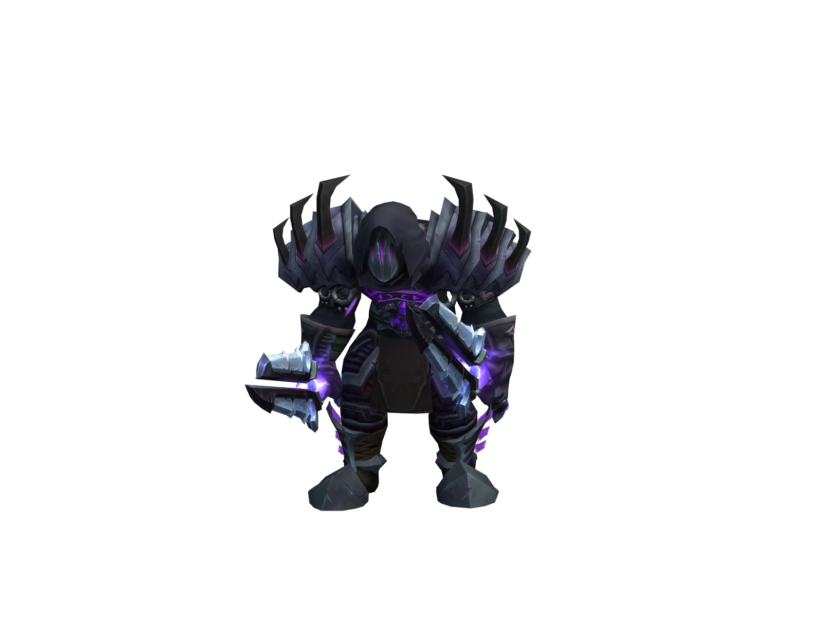 Anguished 3D character render