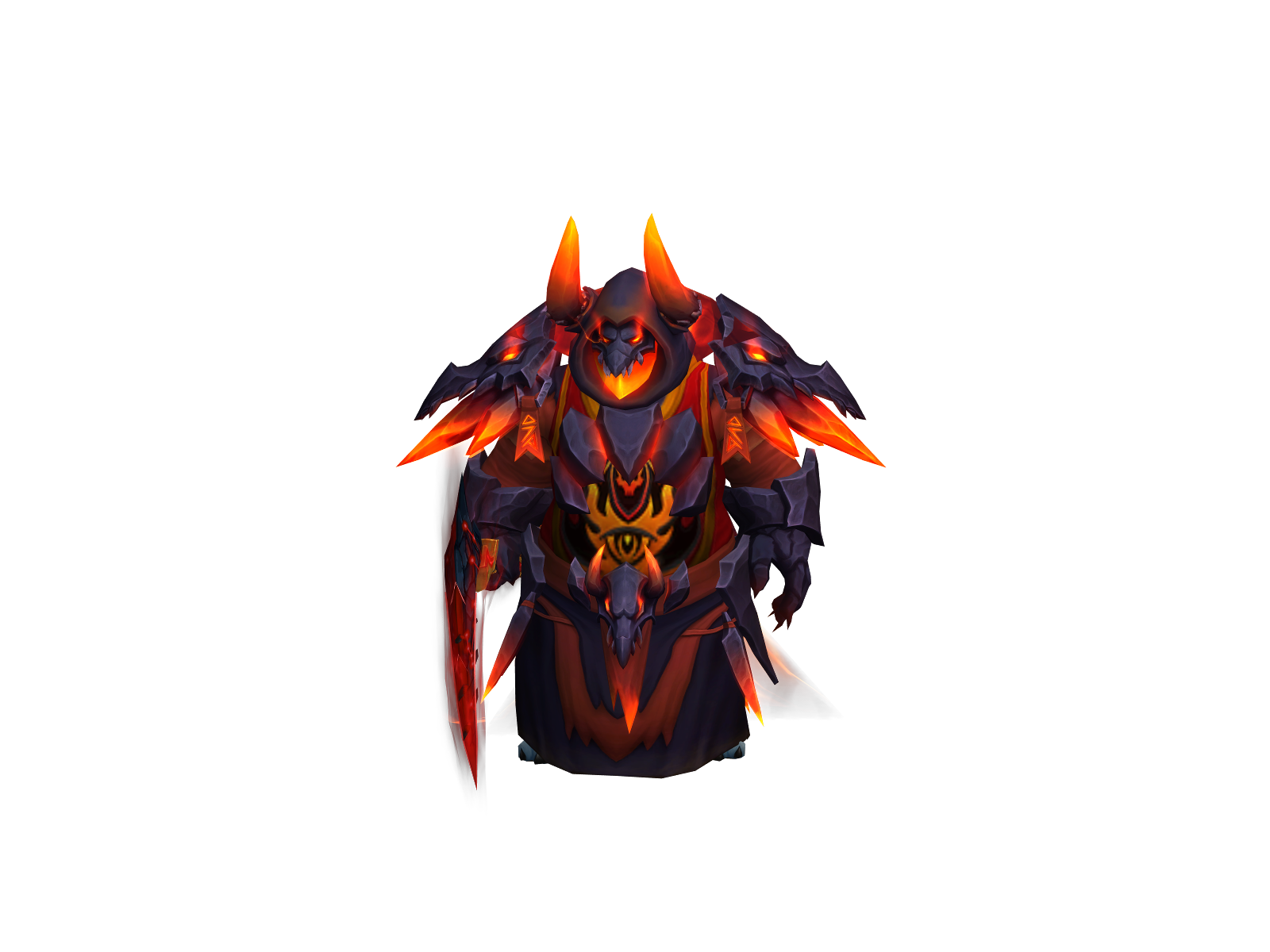 Demonisticly 3D character render