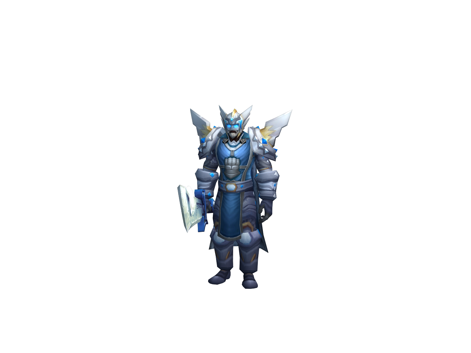 Wrath 3D character render