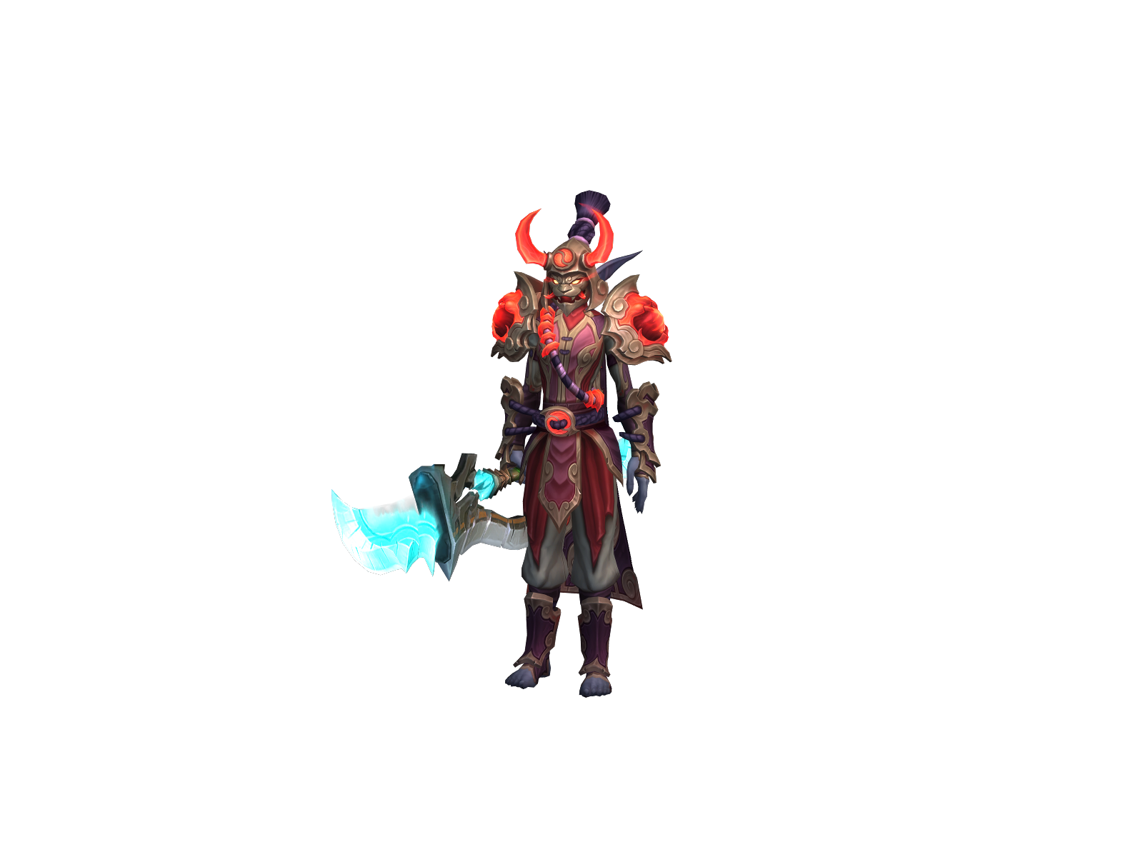 Pruezen 3D character render