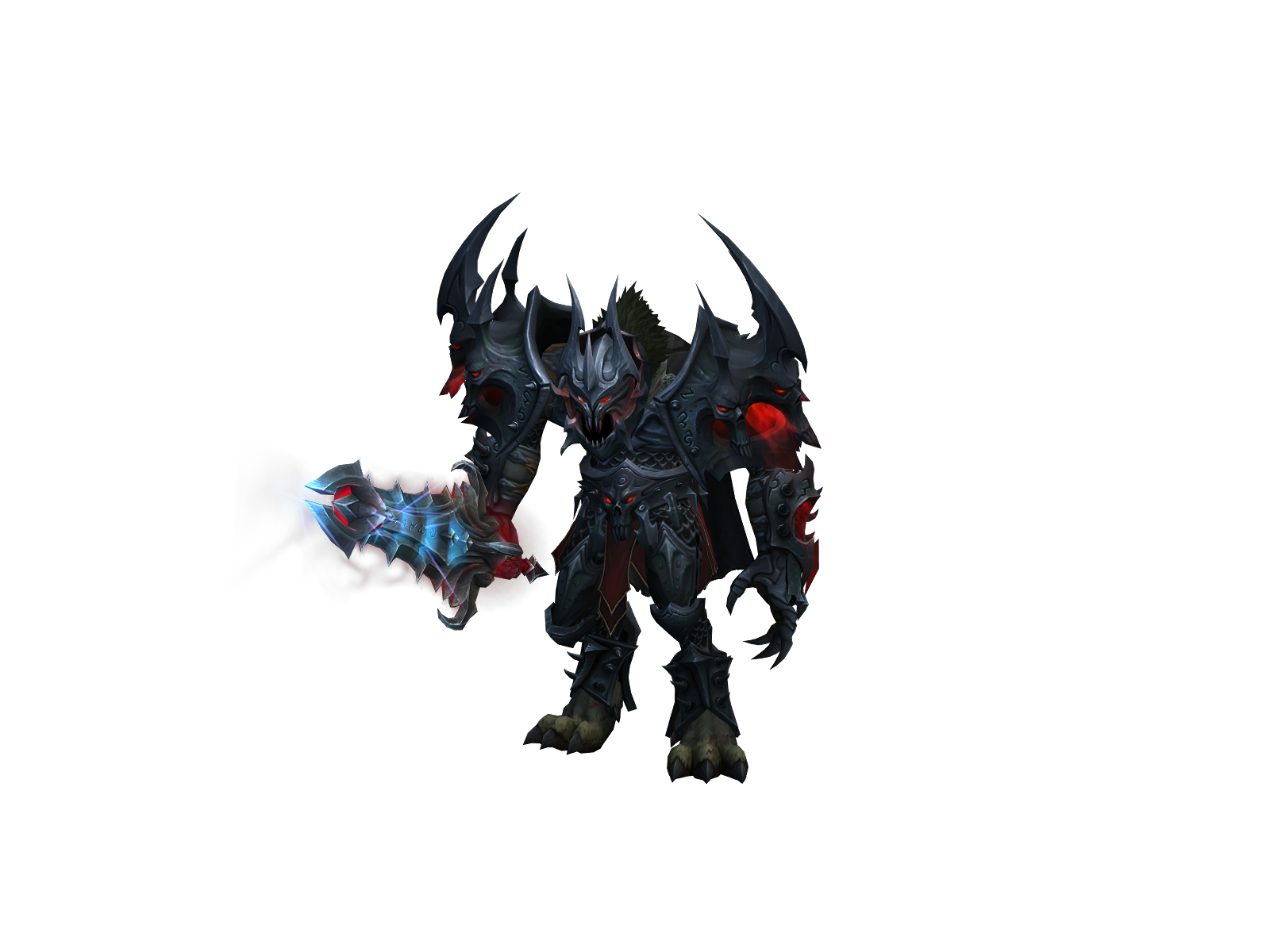 Silverwraith 3D character render