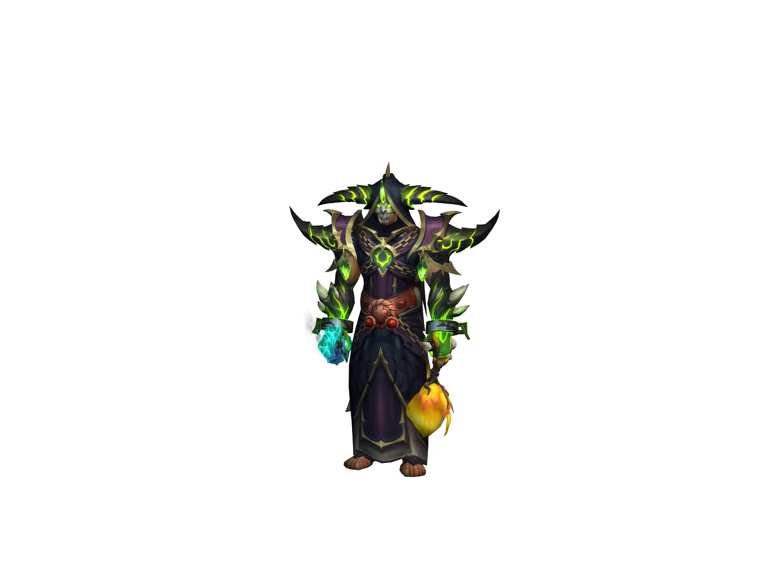 Solbolts 3D character render