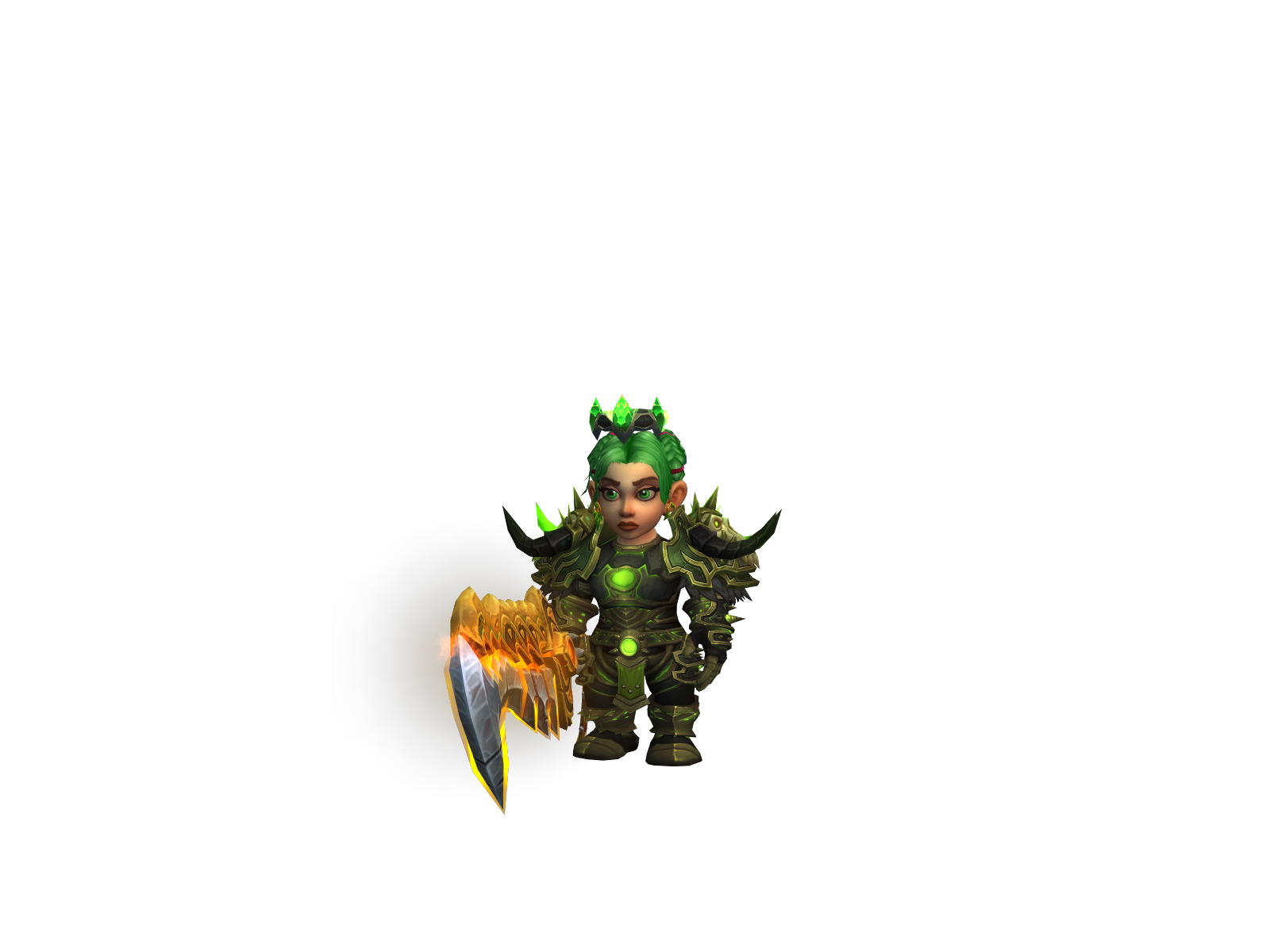 Asstix 3D character render