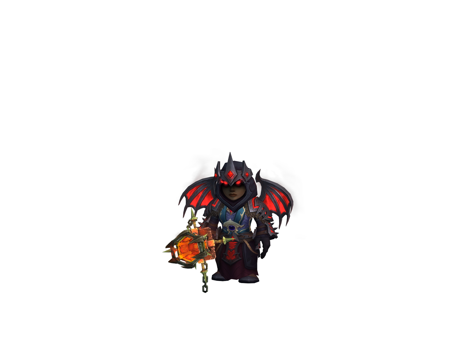 Oniminime 3D character render