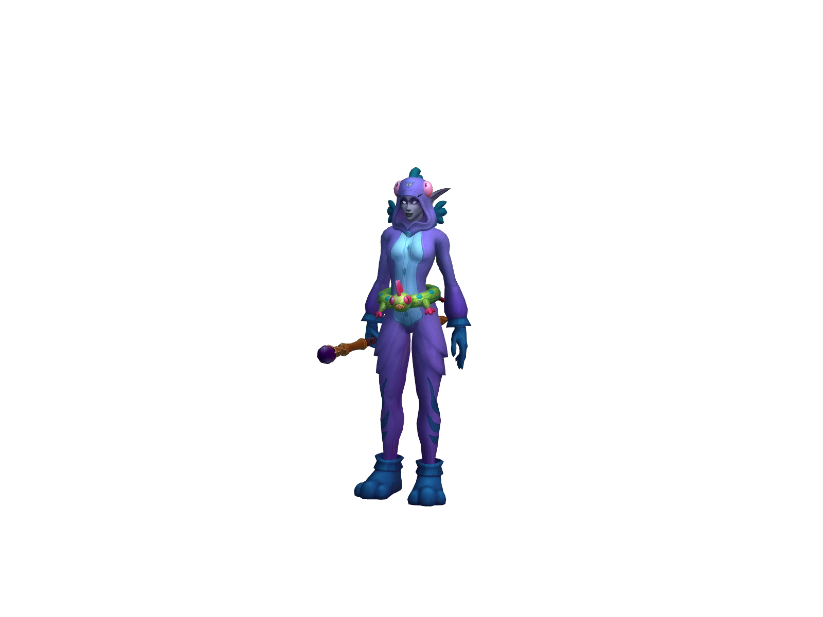 Snówfall 3D character render