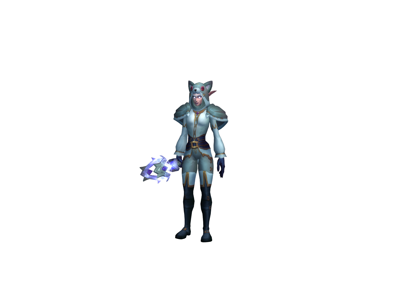 Mhdarklaw 3D character render